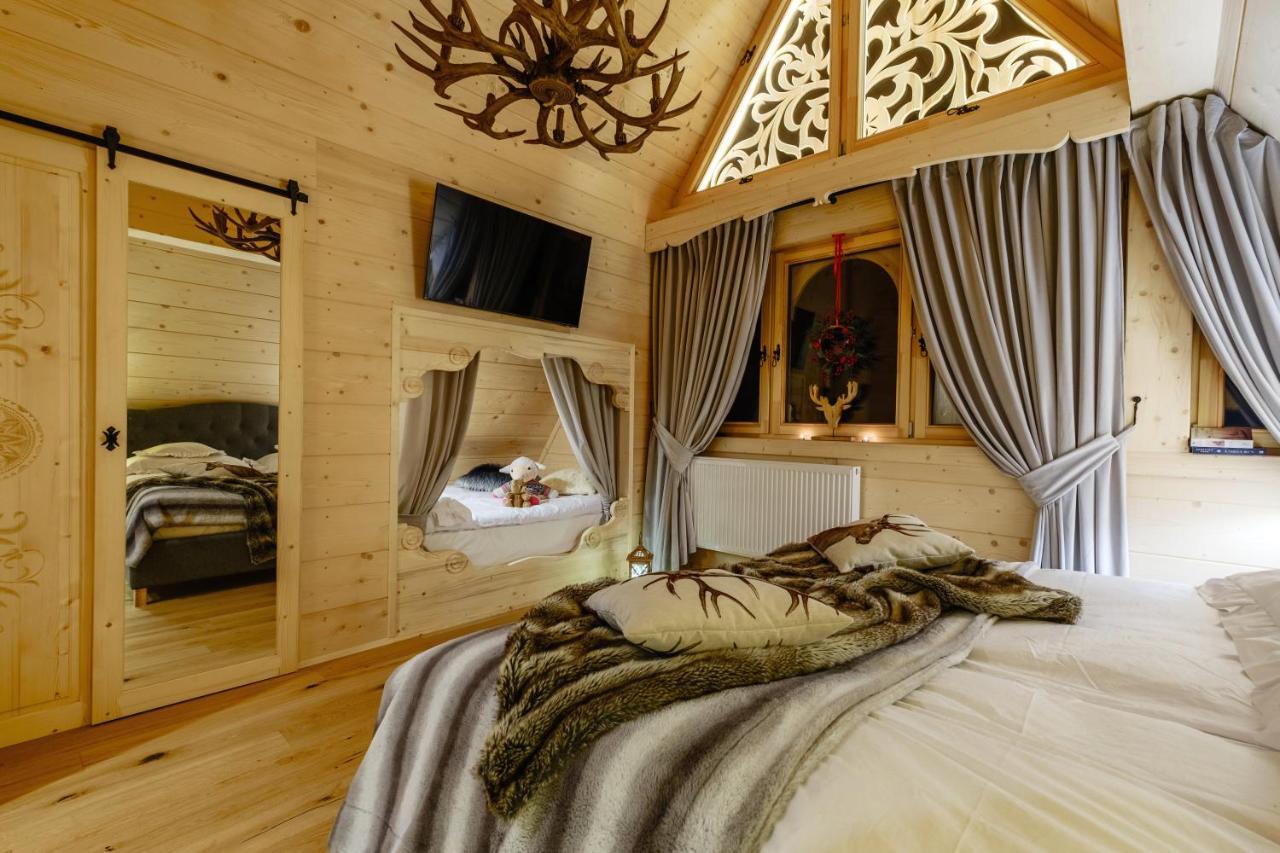 Bajkowa Chata 3 Magiczne Domki Jacuzzi Murzasichle Dış mekan fotoğraf