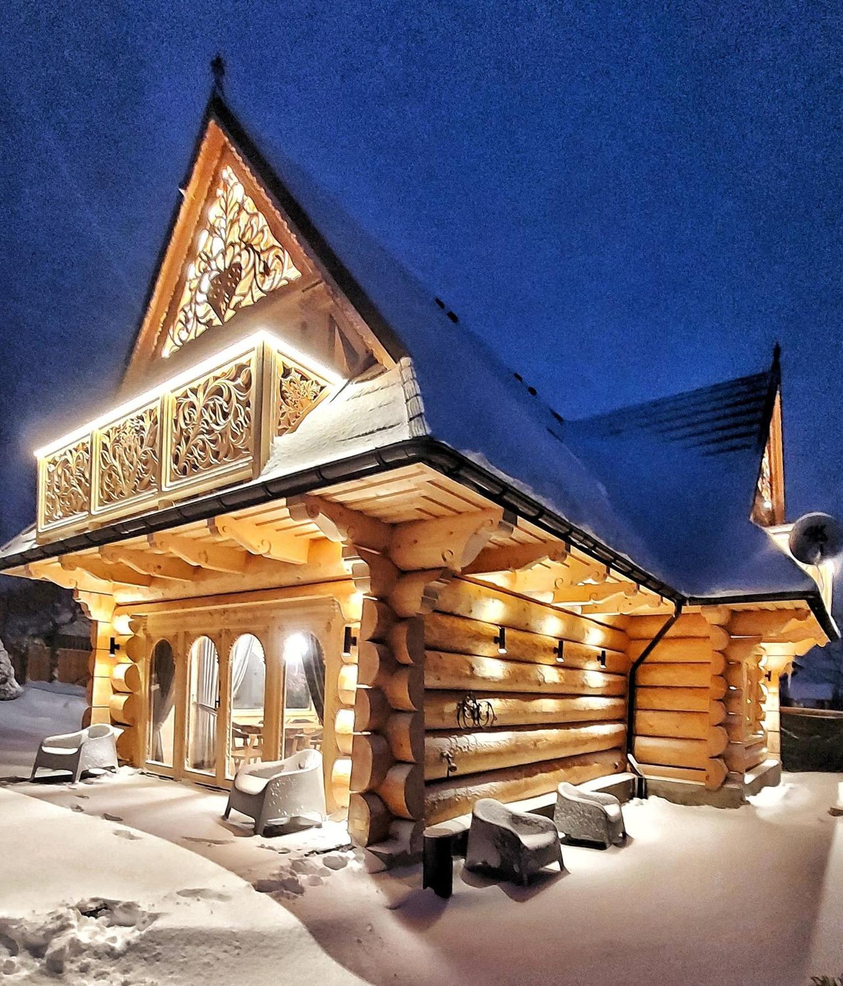 Bajkowa Chata 3 Magiczne Domki Jacuzzi Murzasichle Dış mekan fotoğraf