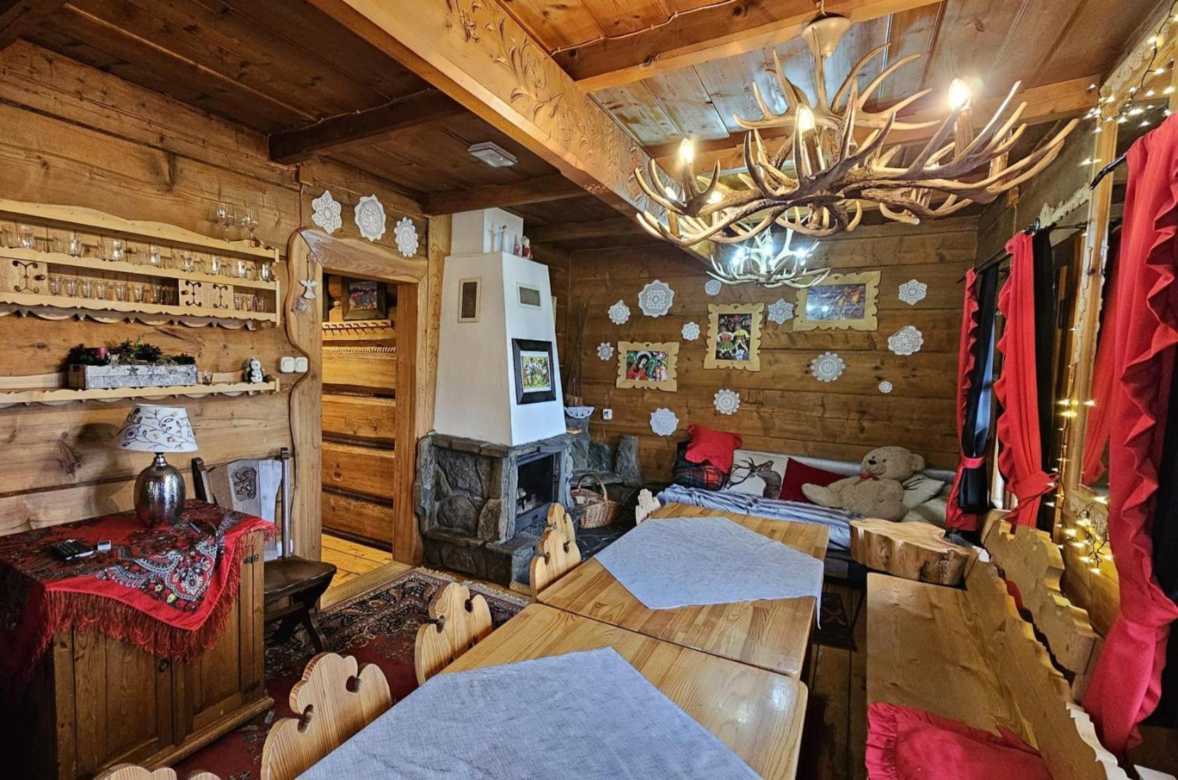 Bajkowa Chata 3 Magiczne Domki Jacuzzi Murzasichle Oda fotoğraf